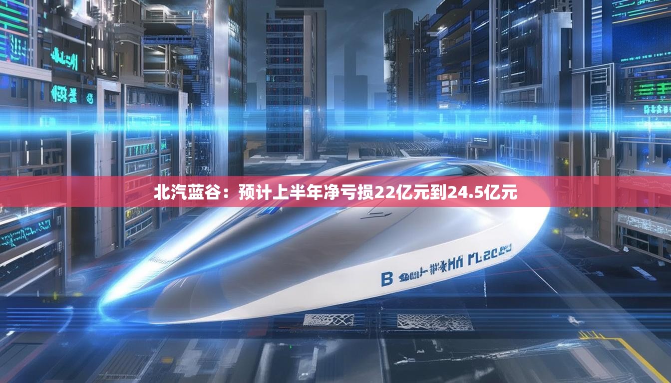 北汽蓝谷：预计上半年净亏损22亿元到24.5亿元
